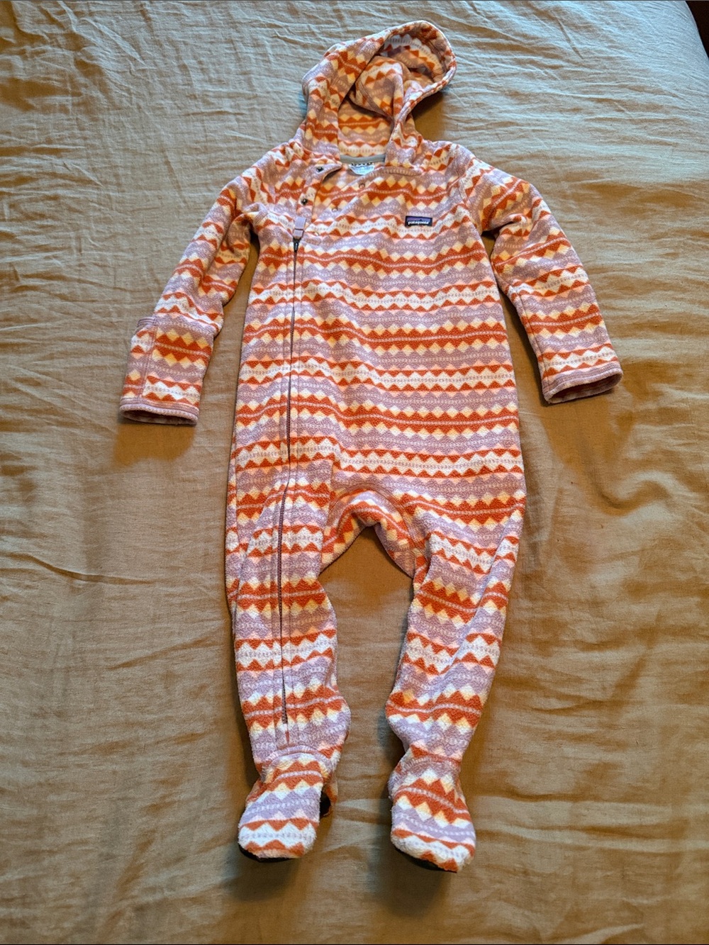 Patagonia Fleece Bunting Sz 18-24months